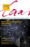 Lettre du LAAS, couverture du n° 38-Avril 2010