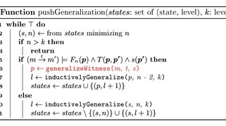Algorithms and formal methods