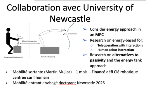 Energy approach to MPC