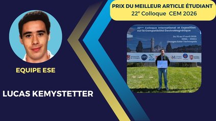 Prix meilleur article étudiant -Lucas KEMYSTETTER