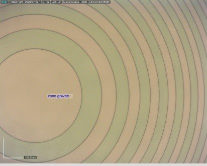 Lentille plate diffractive 10 Dioptries