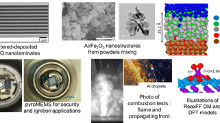 Engineering of metal based energetic nanostructures