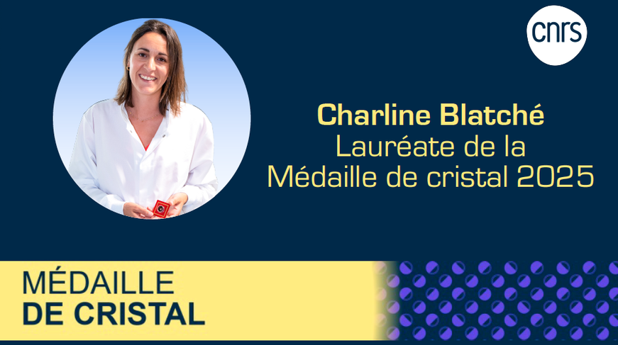 Charline Blatché, Lauréate de la Médaille deCristal 2025-2