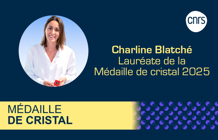 Charline Blatché, Lauréate de la Médaille deCristal 2025-2