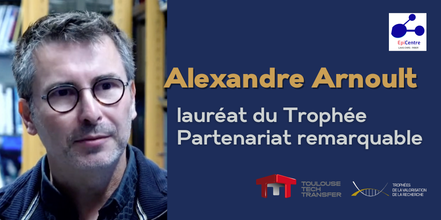 Alexandre Arnoult, trophée Partenariat remarquable
